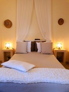 Postel nebo postele na pokoji v ubytování Dimora di Tours