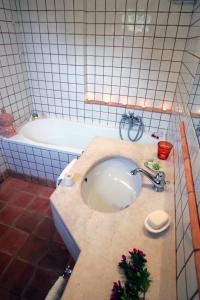 Kúpeľňa v ubytovaní Villa Myrtos - 300mt dal mare