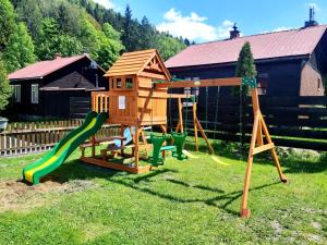 Herní místnost nebo prostor pro děti v ubytování Wellness Penzion Stonozka