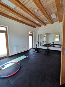Centrum fitness w obiekcie Apartamenty Stajnia Ojcowizna
