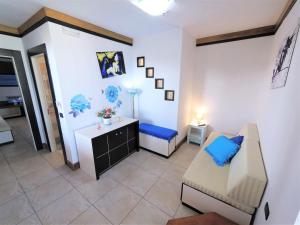 Postel nebo postele na pokoji v ubytování Hotel Alba Chiara Sant'Andrea Salento