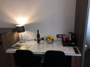 Kuchyň nebo kuchyňský kout v ubytování Luxury rooms Lira