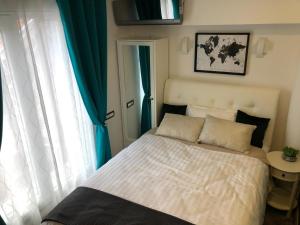 Postel nebo postele na pokoji v ubytování Luxury rooms Lira