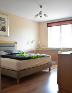 
Łóżko lub łóżka w pokoju w obiekcie Villa Malva
