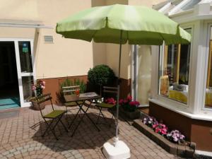 Patio nebo venkovní prostory v ubytování Pension Katrin