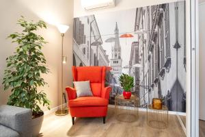 A seating area at Casapalestro8#1