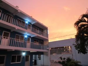 O edifício em que o hotel se localiza