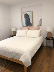 Ένα ή περισσότερα κρεβάτια σε δωμάτιο στο Oak Lane Guest House & Farm Stay