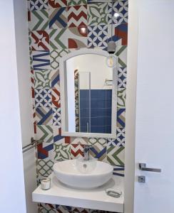 A bathroom at Punticello House