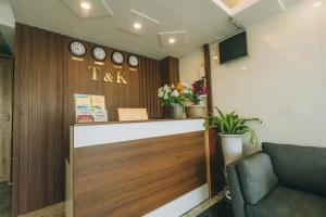 Vstupní hala nebo recepce v ubytování T&K Guesthouse