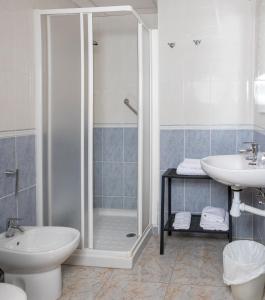 Koupelna v ubytování Hostal El Trillero