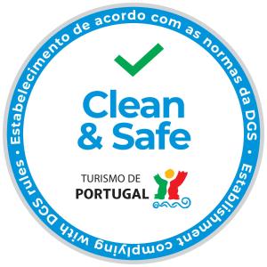 Certifikát, hodnocení, plakát nebo jiný dokument vystavený v ubytování PortoSense Ribeira