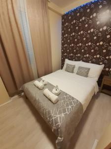 Postelja oz. postelje v sobi nastanitve Apartmani CENTAR- Smederevo