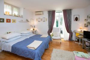 Postel nebo postele na pokoji v ubytování Apartment Nena