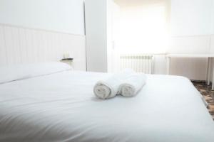 Postel nebo postele na pokoji v ubytování Hostal Jaufil