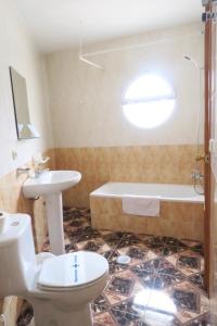 Koupelna v ubytování Hostal Jaufil