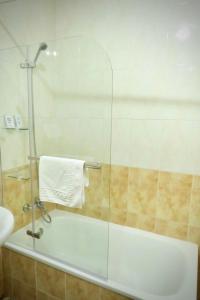 Koupelna v ubytování Hostal Jaufil