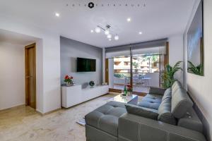 TV a/nebo společenská místnost v ubytování Apartament Delux-La Entrada Punta Prima