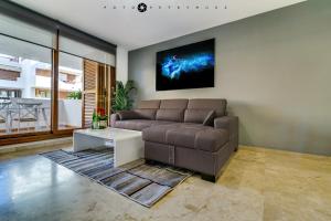 Posezení v ubytování Apartament Delux-La Entrada Punta Prima
