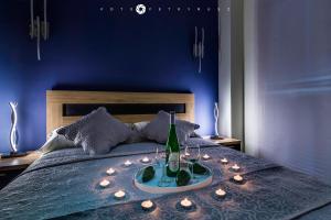 Postel nebo postele na pokoji v ubytování Apartament Delux-La Entrada Punta Prima