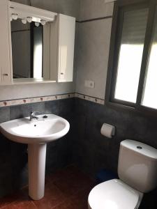 Koupelna v ubytování Casa Los Pérez
