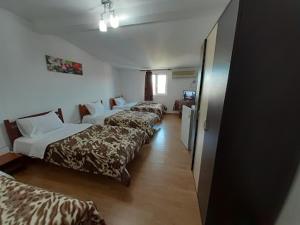 Postel nebo postele na pokoji v ubytování Vila Albatros