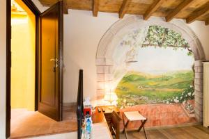 Posezení v ubytování B&B Corte delle Muse