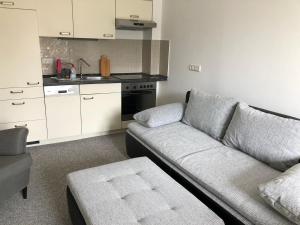 Kuchyň nebo kuchyňský kout v ubytování Apartment in Wiek