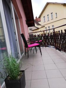 Balkón alebo terasa v ubytovaní Villa Basia