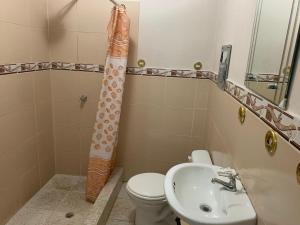 Koupelna v ubytování Residencial Turístico Rio Guayas