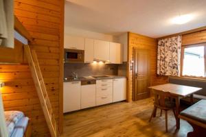 Köök või kööginurk majutusasutuses Ferienhaus Nickl