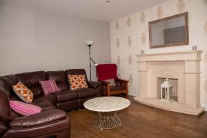 Area soggiorno di Hillside House- Wild Atlantic Way