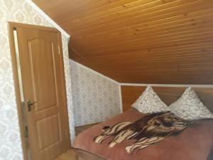 Postel nebo postele na pokoji v ubytování Над Вичов