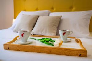 Postel nebo postele na pokoji v ubytování Luxury rooms Zadar old town