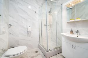Koupelna v ubytování Luxury rooms Zadar old town