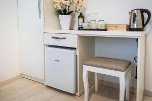 Kuchyň nebo kuchyňský kout v ubytování Luxury rooms Zadar old town