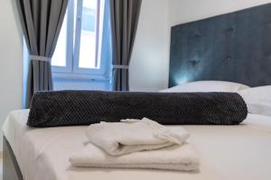 Postel nebo postele na pokoji v ubytování Luxury rooms Zadar old town