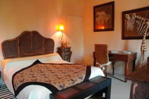 Letto o letti in una camera di Manoir des Chanterelles