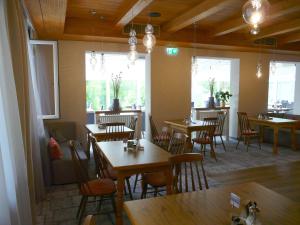 Restaurace v ubytování Gästeappartements Sonnenland