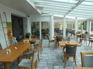 Restaurace v ubytování Gästeappartements Sonnenland