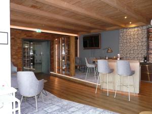 Posezení v ubytování Gästeappartements Sonnenland