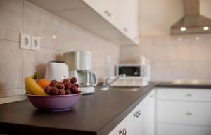 Kuchyň nebo kuchyňský kout v ubytování Apartments Debelić