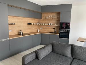 Kuchyňa alebo kuchynka v ubytovaní Apartmán Champion