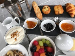 Svečiams siūlomi pusryčių variantai apgyvendinimo įstaigoje Beacon House B&B Brixham