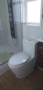 Koupelna v ubytování habitac privada Bed n Bkf Patagonia Norte - Puerto Varas Homestay - BnB Plus