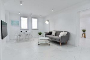 Χώρος καθιστικού στο The View Boutique Apartments - Old Town