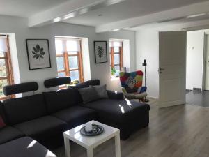 Posezení v ubytování Genner Bygade 22 Feriehus