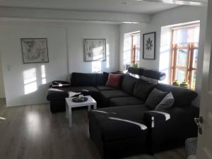 Posezení v ubytování Genner Bygade 22 Feriehus