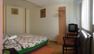 Postel nebo postele na pokoji v ubytování Villa Anna