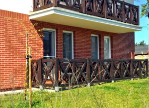Budynek, w którym mieści się apartament